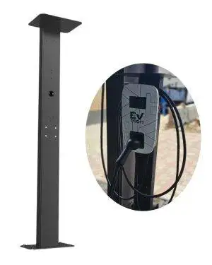 Base metálica para cargador de vehículos eléctricos