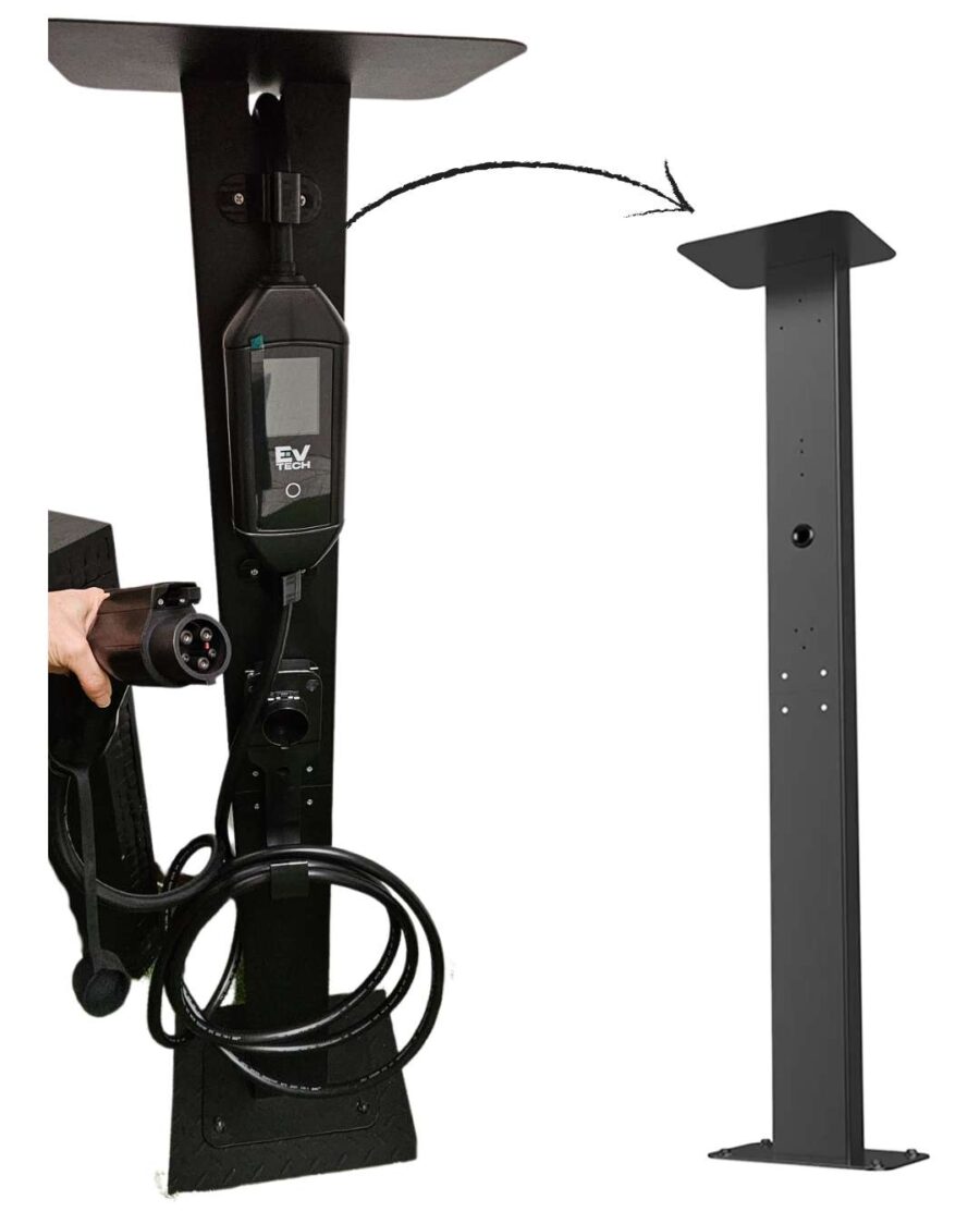 base metalica para cargador ev costa rica