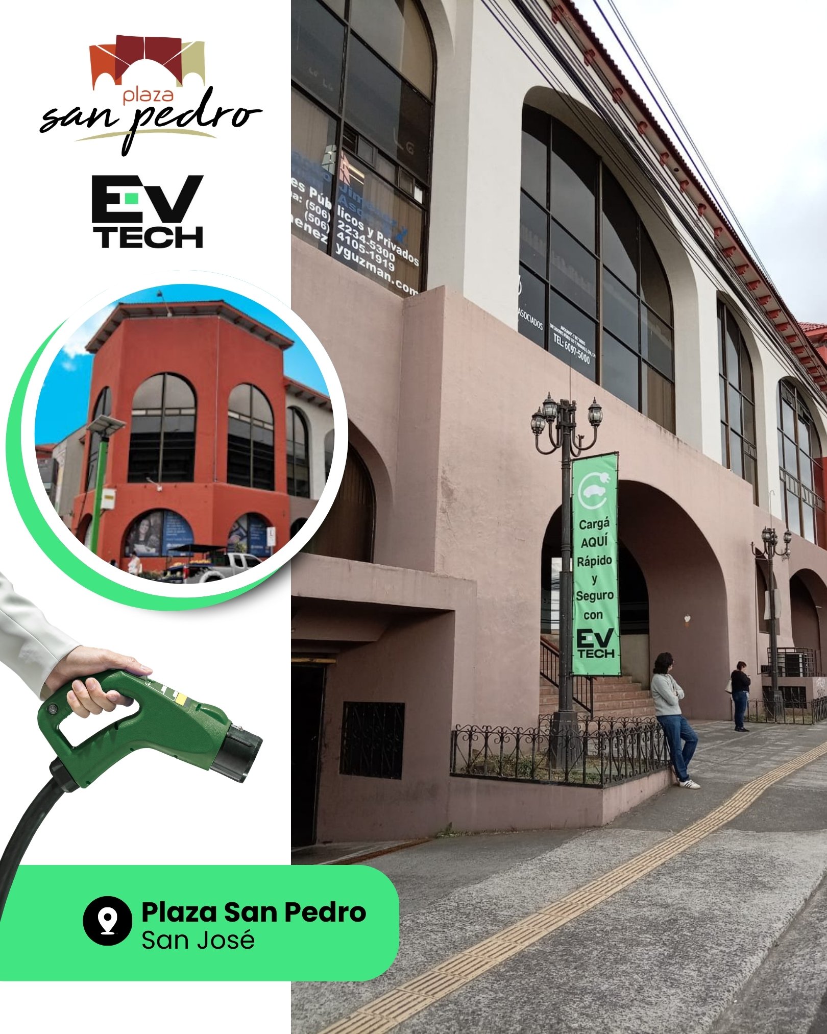 Ev tech parque de plaza San Pedro